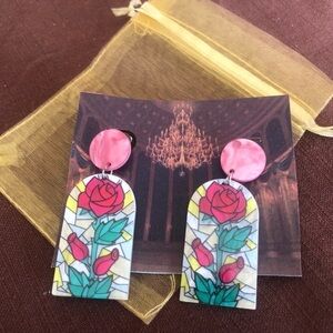 Disney Beauty and the Beast Belle Earrings